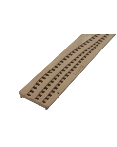 NDS Mini Channel Decorative Wave Grate - Sand