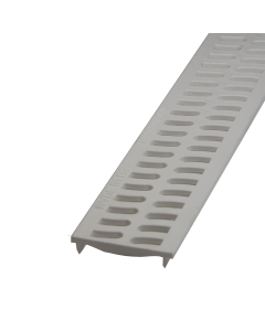 NDS Slim Channel Grate - White