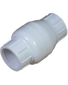 1-1/2" PVC Threaded Swing Check Valve